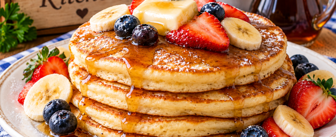 Pansy’s Homemade Buttermilk Pancakes