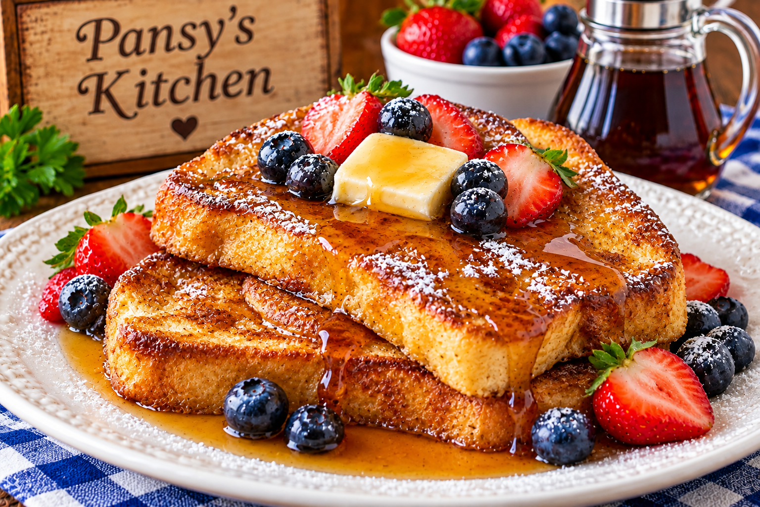 Pansy’s Homemade French Toast