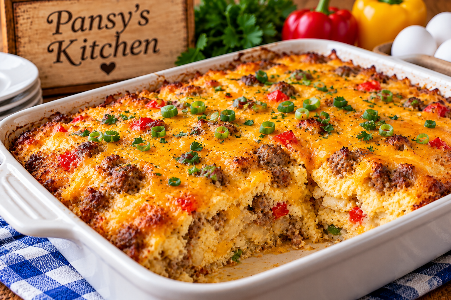 Pansy’s Southern Breakfast Casserole