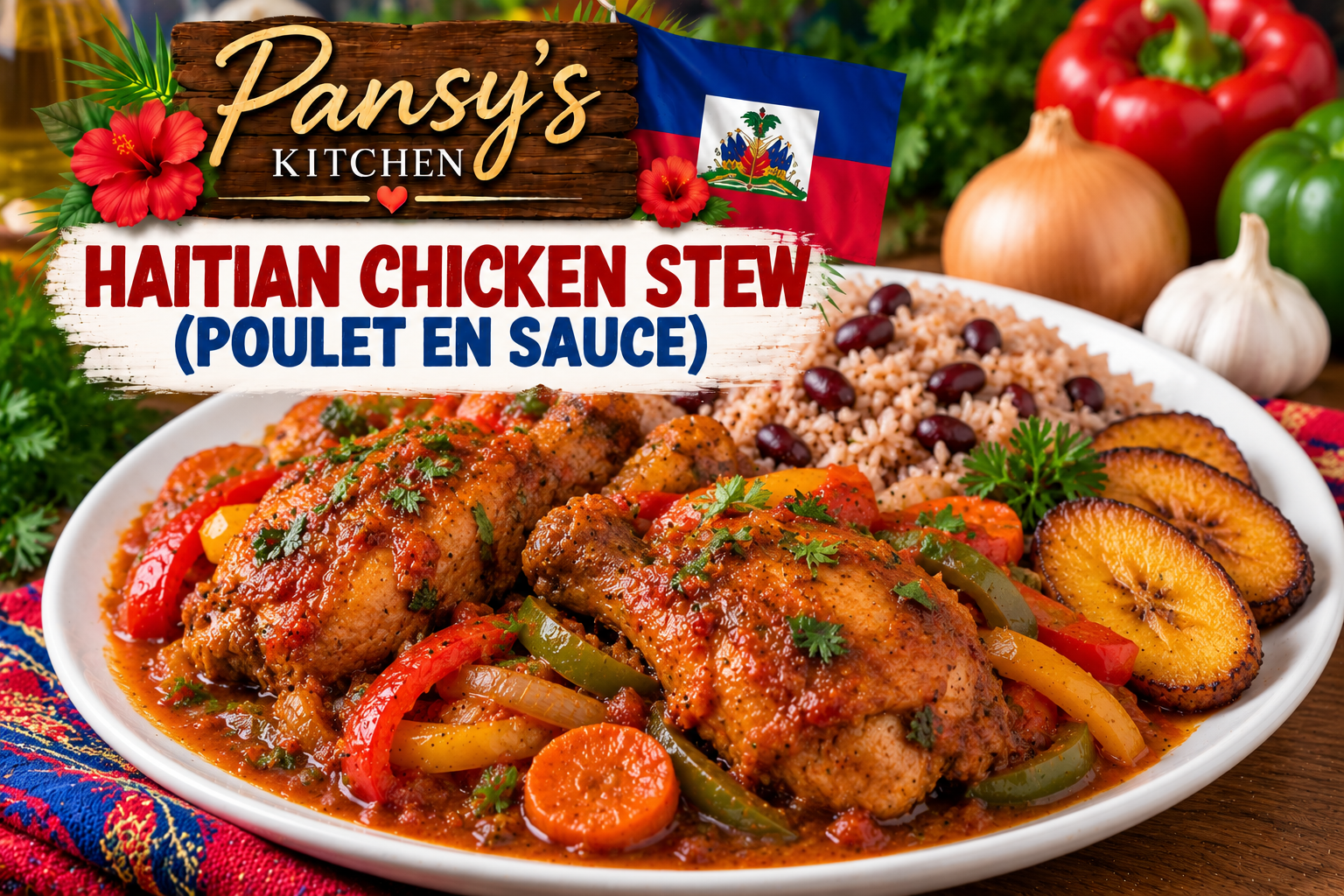 Pansy’s Haitian Chicken Stew (Poulet en Sauce)