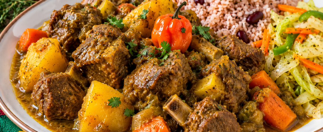 Pansy’s Jamaican Curry Goat