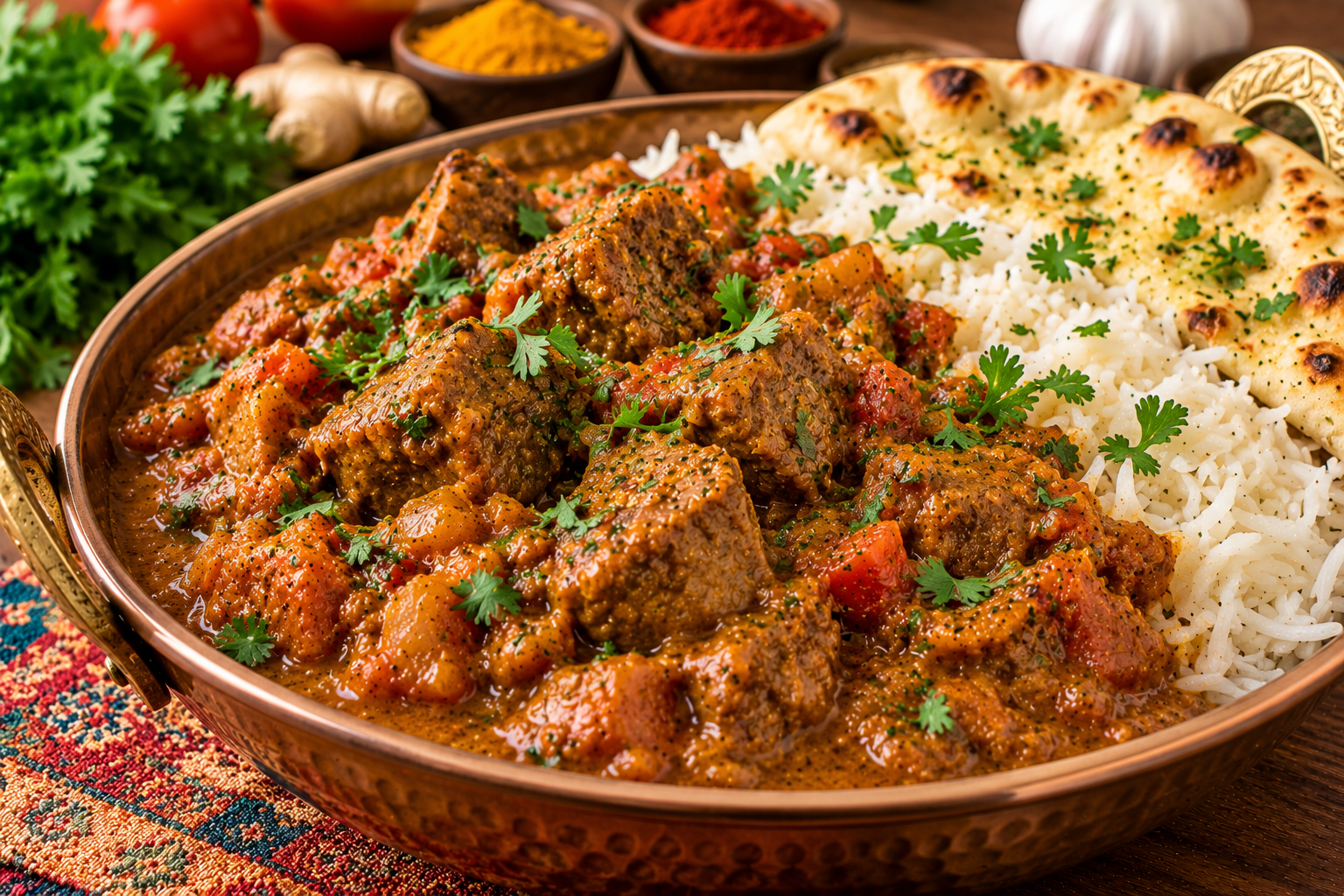 Pansy’s Indian-Style Lamb Curry
