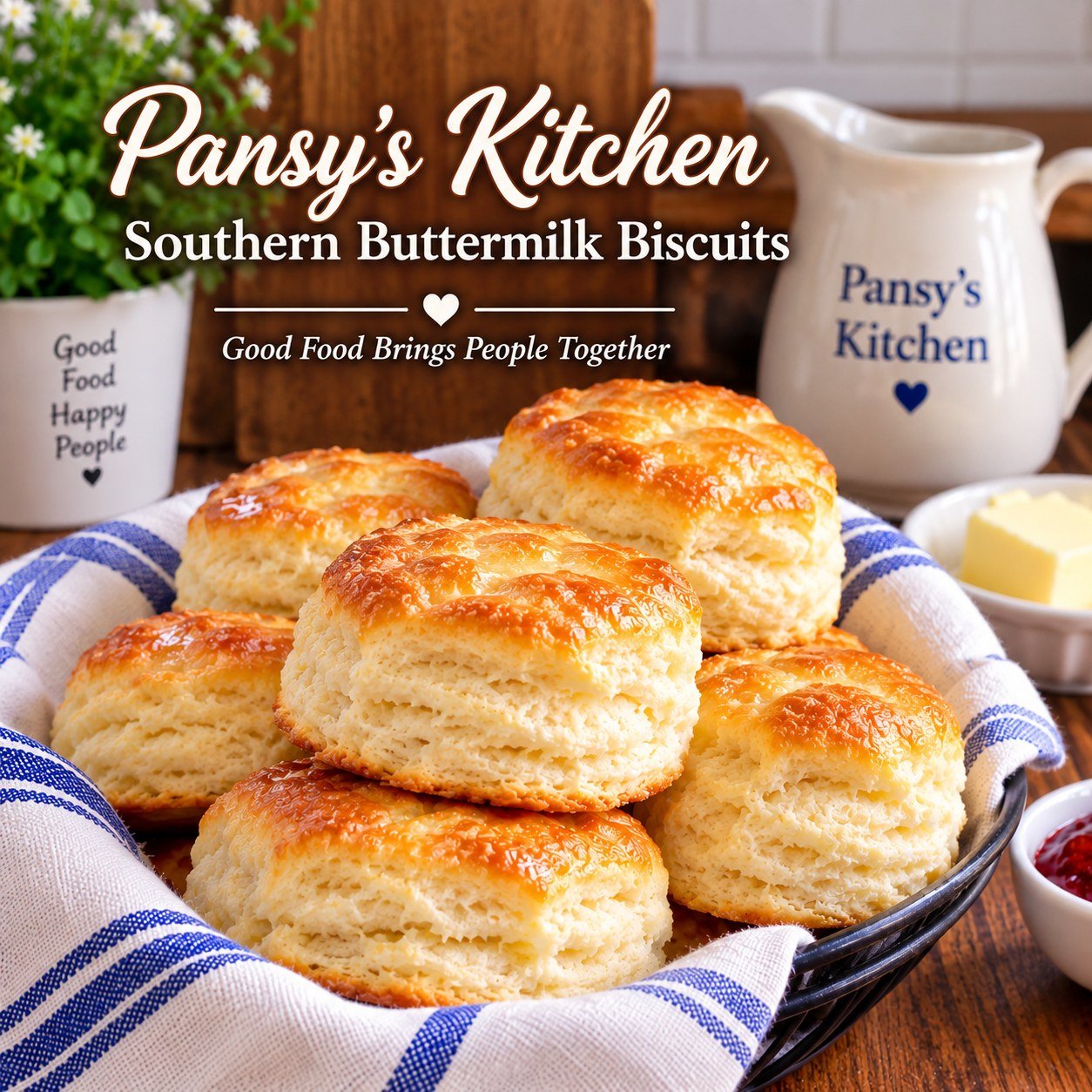 Pansy’s Southern Buttermilk Biscuits